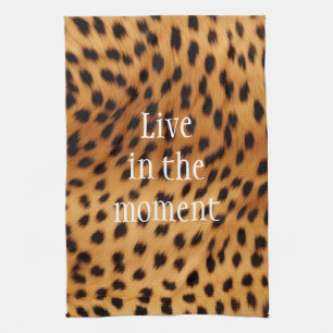 Cheetah Animal Fur Theedoek