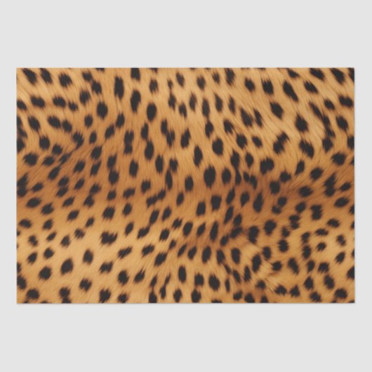 Cheetah Animal Fur Tissuepapier (Voorkant)