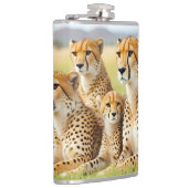 Cheetah Animal Natuur Wildlife Affection Caring Heupfles (Rechts)