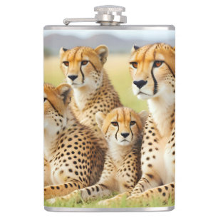 Cheetah Animal Natuur Wildlife Affection Caring Heupfles