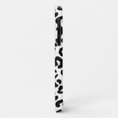 Cheetah Animal Print in zwart-wit Case-Mate iPhone Case (Achterkant/links)