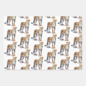 Cheetah Animal Print Inpakpapier Vel (Voorkant 3)