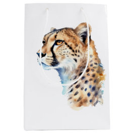 Cheetah Animal Print Medium Cadeauzakje