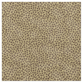 Cheetah Animal Print Pattern Fabric Stof