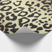 Cheetah Animal Print Wrapping Paper Cadeaupapier (Hoek)