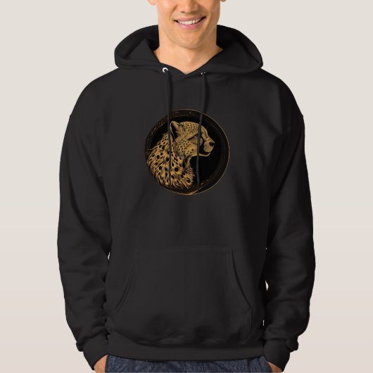 Cheetah Animal  Wildlife Cheetahs Hoodie (Voorkant)