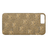 Cheetah Apple iPhone 8 Plus/7 Plus, Hoesje (Achterkant (Horizontaal))