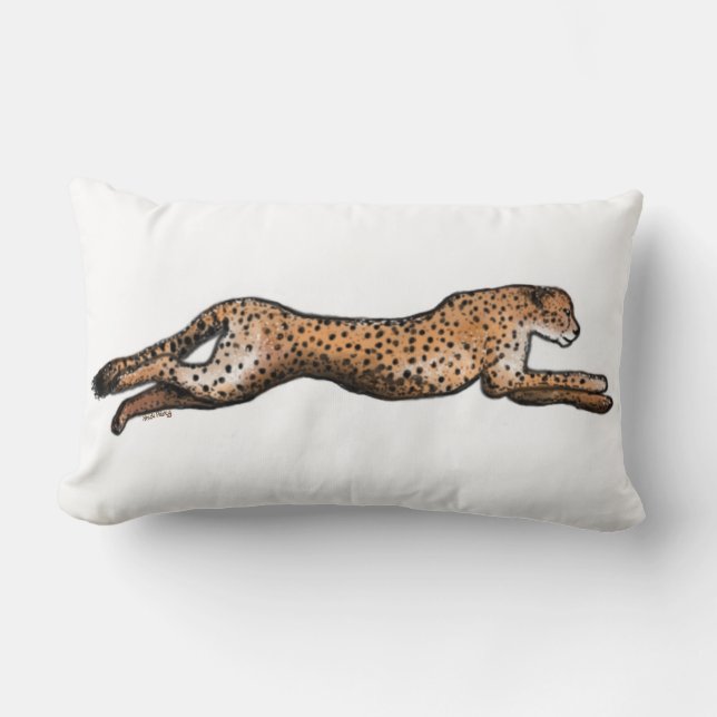 Cheetah Art Cushion Kussen (Voorkant)