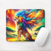 Cheetah Art Muismat (Met muis)