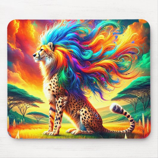 Cheetah Art Muismat (Voorkant)