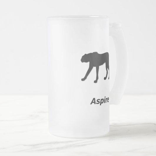 Cheetah Aspire Matglas Bierpul (Voorkant rechts)