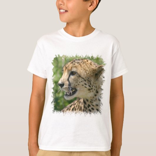 Cheetah Attack Children's T-Shirt (Voorkant)