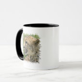 Cheetah Attack Coffee Mok (Voorkant links)