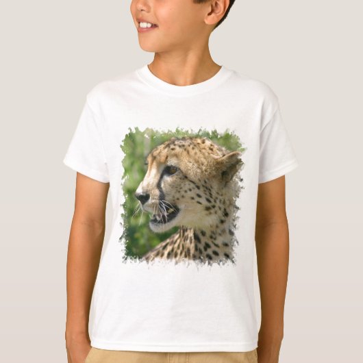 Cheetah Attack Kind T-Shirt (Voorkant)