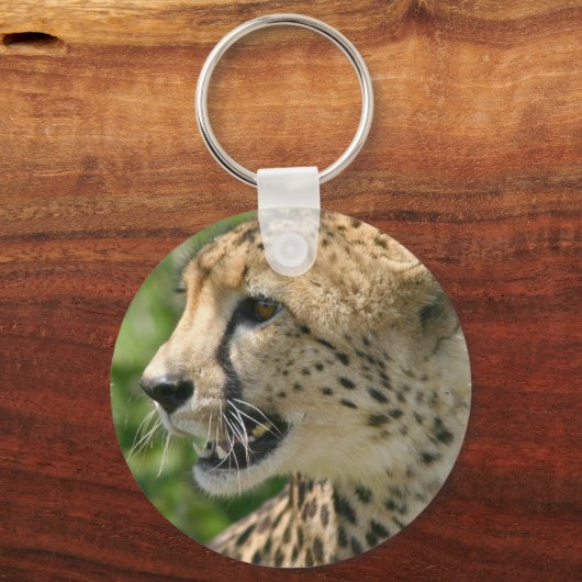 Cheetah Attack Sleutelhanger (Voorkant)