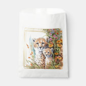 Cheetah Baby en mam Bedankzakje (Voorkant)