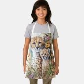 Cheetah Baby en mam Schort (Insitu)