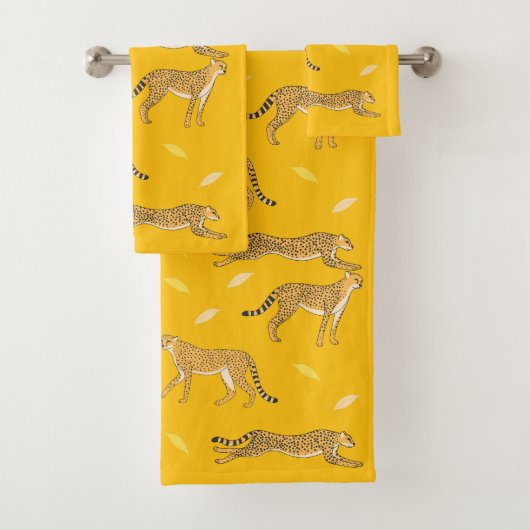 Cheetah Bad Handdoek (Insitu)