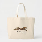 Cheetah Bag Grote Tote Bag (Voorkant)