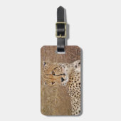 Cheetah Bagagelabel (Voorkant verticaal)