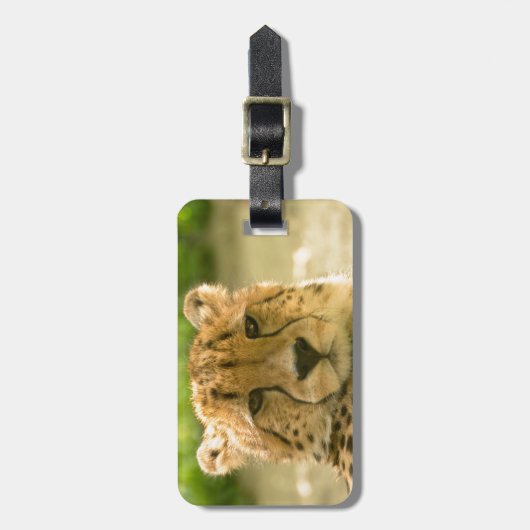 Cheetah Bagagelabel (Voorkant verticaal)