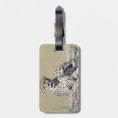 Cheetah Bagagelabel (Achterkant verticaal)