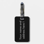 Cheetah Bagagelabel (Achterkant verticaal)