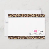 Cheetah bedankt je kaart (Achterkant)