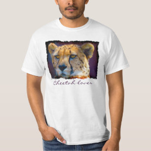 Cheetah Bedreigde Diersoorten Wildlife Art T-shirt