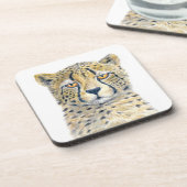 Cheetah Bier Onderzetter (Linkerzijde)