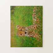 Cheetah Big Cats. Legpuzzel (Verticaal)