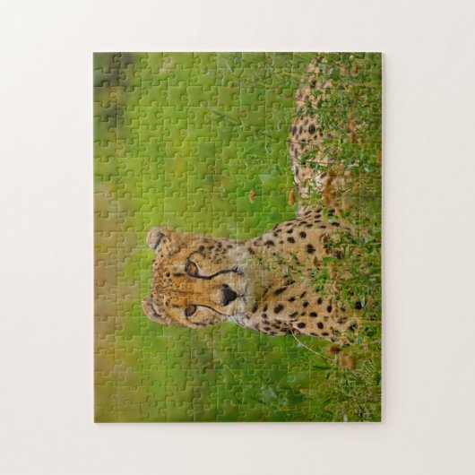 Cheetah Big Cats. Legpuzzel (Verticaal)