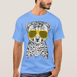 Cheetah Birthday Boy Wild Life Safari Animal Theme T-shirt