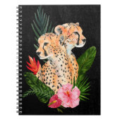 Cheetah Bouquet Notitieboek (Voorkant)