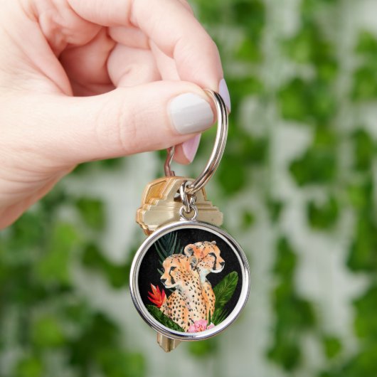 Cheetah Bouquet Sleutelhanger (Hand)