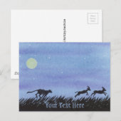 Cheetah Briefkaart (Voorkant / Achterkant)