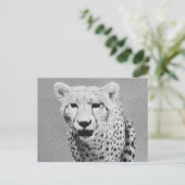 Cheetah Briefkaart (Staand voorkant)