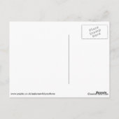 Cheetah Briefkaart (Achterkant)