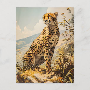  Cheetah Briefkaart