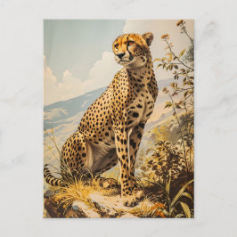  Cheetah Briefkaart