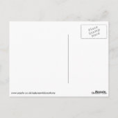 Cheetah Briefkaart (Achterkant)