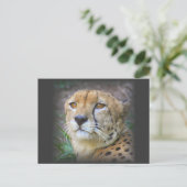 cheetah briefkaart (Staand voorkant)