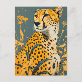  Cheetah Briefkaart