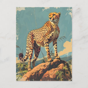  Cheetah Briefkaart