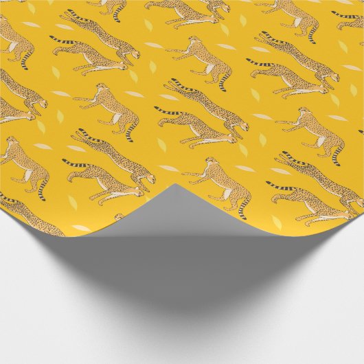 Cheetah Cadeaupapier (Hoek)