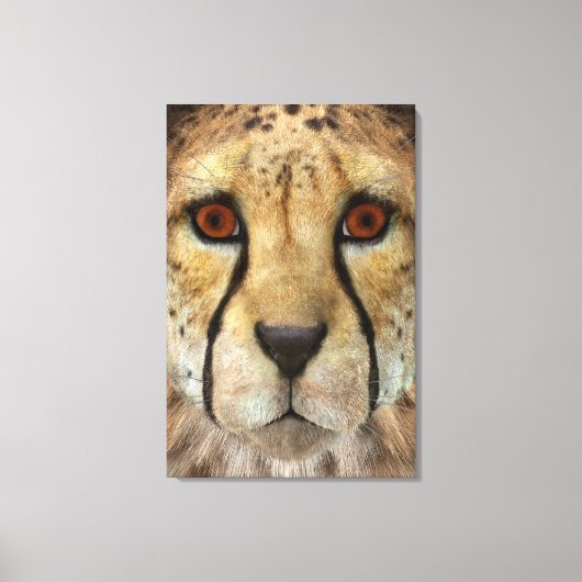Cheetah Canvas Afdruk (Voorkant)