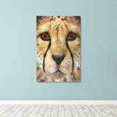 Cheetah Canvas Afdruk (Insitu (Houten vloer))