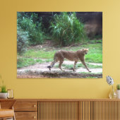 Cheetah Canvas Afdruk (Insitu (Woonkamer))