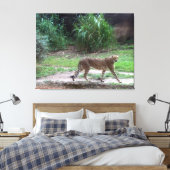 Cheetah Canvas Afdruk (Insitu (Slaapkamer))