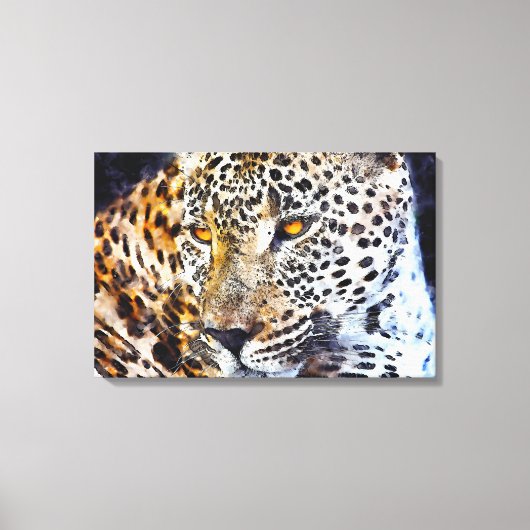 Cheetah Canvas Afdruk (Voorkant)